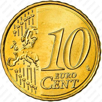 10 евроцентов 2007-2009 [Испания] - Реверс