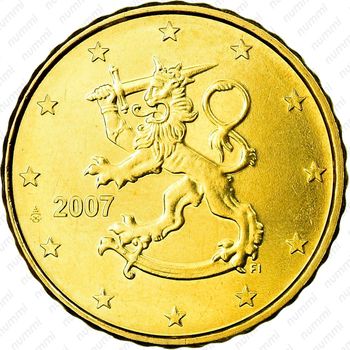10 евроцентов 2007-2018 [Финляндия] - Аверс