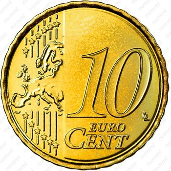 10 евроцентов 2007 [Бельгия] - Реверс