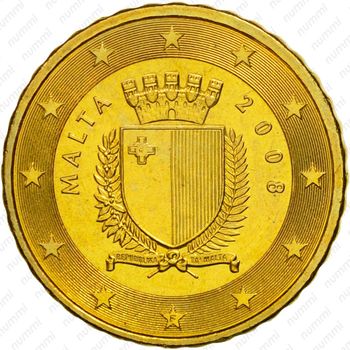 10 евроцентов 2008-2019 [Мальта] - Аверс