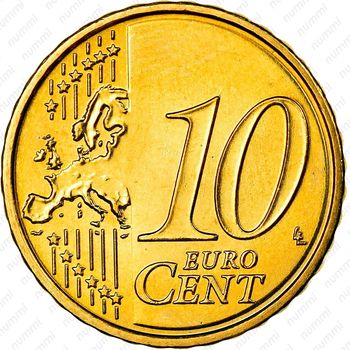 10 евроцентов 2008-2019 [Португалия] - Реверс