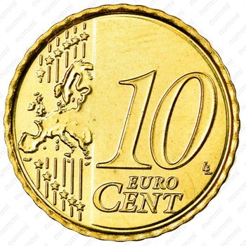 10 евроцентов 2009-2013 [Бельгия] - Реверс