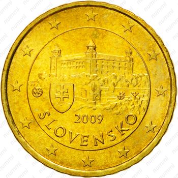 10 евроцентов 2009-2019 [Словакия] - Аверс