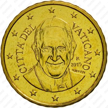 10 евроцентов 2014-2016 [Ватикан] - Аверс
