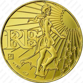 100 евро 2008-2010, Сеятель [Франция] - Аверс