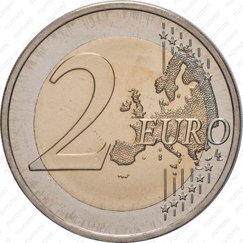 2 евро 2007, 50 лет подписания Римского договора [Финляндия] - Реверс