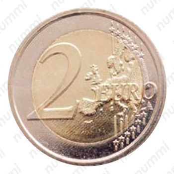 2 евро 2008, Европейский год межкультурного диалога [Сан-Марино] - Реверс