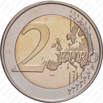 2 евро 2009, 10 лет монетарной политики ЕС (EMU) и введения евро [Словения] - Реверс