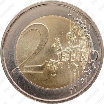 2 евро 2010, 100 лет Португальской Республике [Португалия] - Реверс