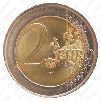 2 евро 2010, 500 лет со дня смерти Сандро Боттичелли [Сан-Марино] - Реверс