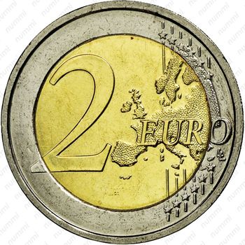 2 евро 2010, Председательство Бельгии в Европейском Союзе [Бельгия] - Реверс