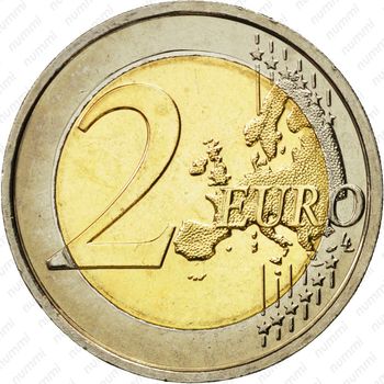 2 евро 2011, 100 лет Международному женскому дню [Бельгия] - Реверс