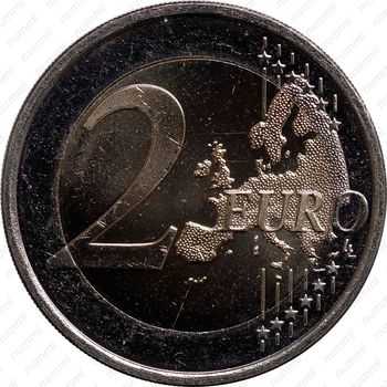 2 евро 2011, 200 лет банку Финляндии [Финляндия] - Реверс