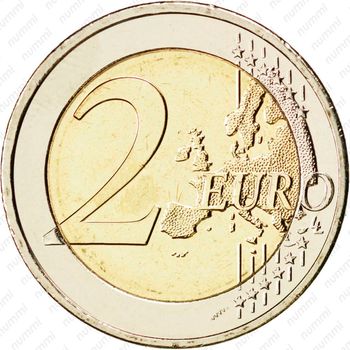 2 евро 2012, 10 лет евро наличными [Кипр] - Реверс