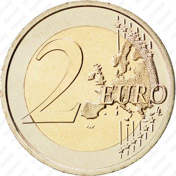 2 евро 2012, 10 лет евро наличными [Словакия] - Реверс