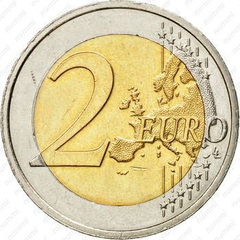2 евро 2012, 100 лет со дня смерти Великого герцога Люксембургского Вильгельма IV [Люксембург] - Реверс