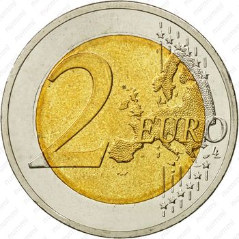 2 евро 2013, 100 лет присоединения Крита [Греция] - Реверс