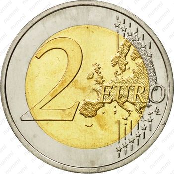 2 евро 2013, 250 лет башне Клеригуш [Португалия] - Реверс