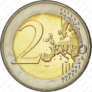 2 евро 2013, Коронация Короля Виллема-Александра [Нидерланды] - Реверс