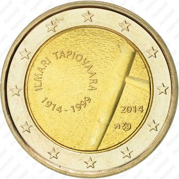 2 евро 2014, 100 лет со дня рождения Илмари Тапиоваара [Финляндия] - Аверс