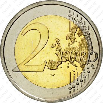 2 евро 2015, 150 лет со дня рождения Аксели Галлен-Каллелы [Финляндия] - Реверс