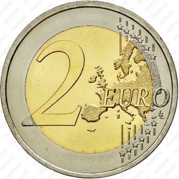 2 евро 2015, 30 лет флагу Европейского союза [Австрия] - Реверс