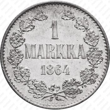 1 марка 1864, S - Реверс