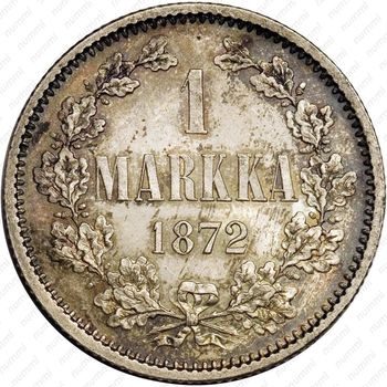1 марка 1872, S - Реверс