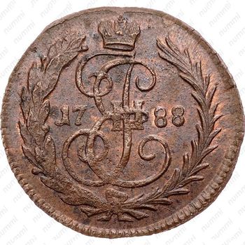 денга 1788, без обозначения монетного двора - Реверс