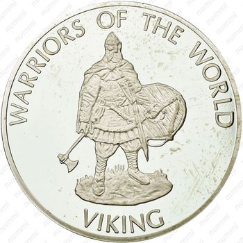 10 франков 2009-2010, Воины мира - Викинг [Демократическая Республика Конго] - Аверс