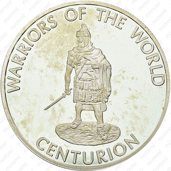 10 франков 2010, Воины мира - Центурион [Демократическая Республика Конго] - Аверс