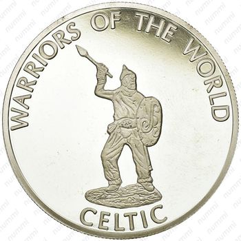 10 франков 2010, Воины мира - Кельт [Демократическая Республика Конго] - Аверс