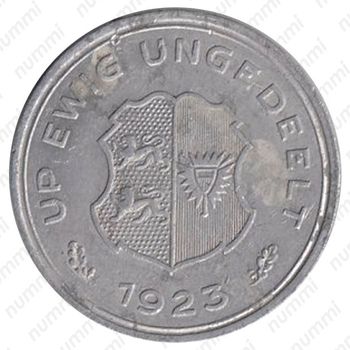 10 марок 1923, Алюминий, 3.4 г [Польша] - Аверс