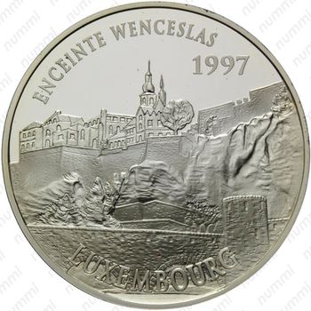 100 франков 1997, Памятники архитектуры - Крепость Люксембург [Франция] - Аверс
