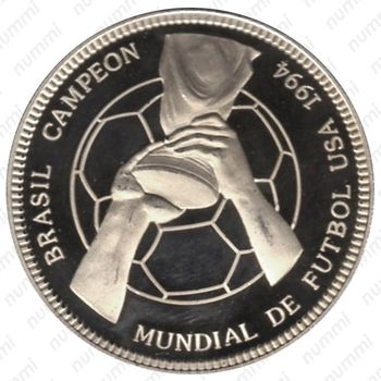 1000 франков 1994, Чемпионат мира по футболу 1994 [Гвинея] - Реверс