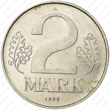2 марки 1972-1990 [Германия] - Реверс