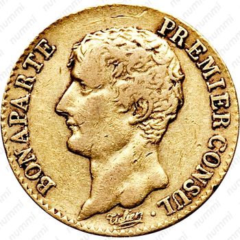 20 франков 1802-1803 [Франция] - Аверс