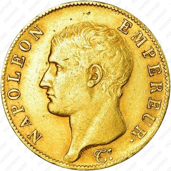 40 франков 1804-1805 [Франция] - Аверс