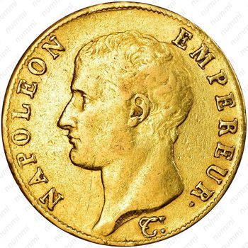 40 франков 1806 [Франция] - Аверс