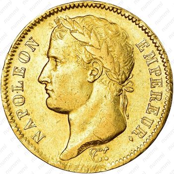 40 франков 1809-1813 [Франция] - Аверс