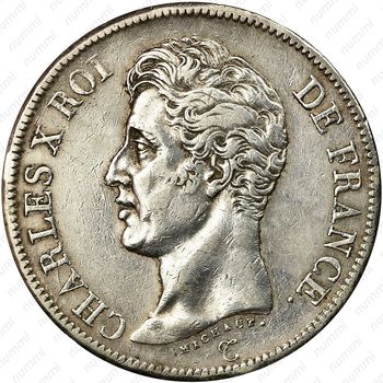 5 франков 1824-1826 [Франция] - Аверс