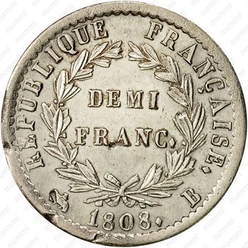 ½ франка 1807-1808 [Франция] - Реверс