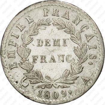 ½ франка 1809-1814 [Франция] - Реверс