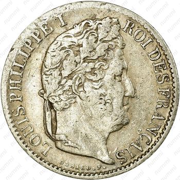 ½ франка 1831-1845 [Франция] - Аверс