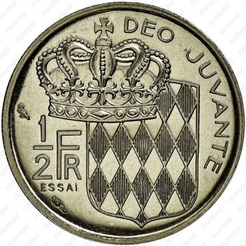 ½ франка 1965-1995 [Монако] - Реверс