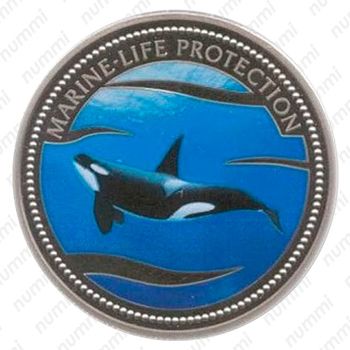 1 доллар 2003, Защита морской жизни- Косатка [Австралия] - Реверс