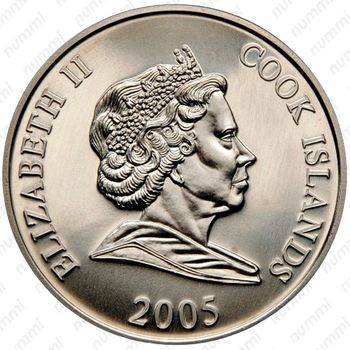 1 доллар 2005, XX зимние Олимпийские Игры, Турин 2006 [Австралия] - Аверс