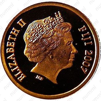 1 доллар 2007, 20 лет Британии [Австралия] - Аверс
