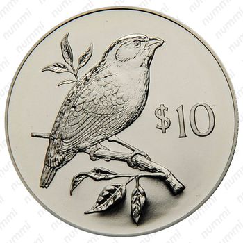 10 долларов 1978, Охрана окружающей среды [Австралия] - Реверс