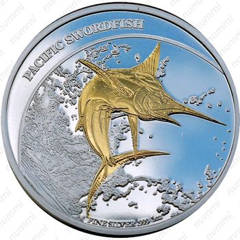 2 доллара 2011, Тихоокеанская рыба-меч [Австралия] - Реверс